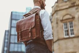 Leather Briefcase Bag